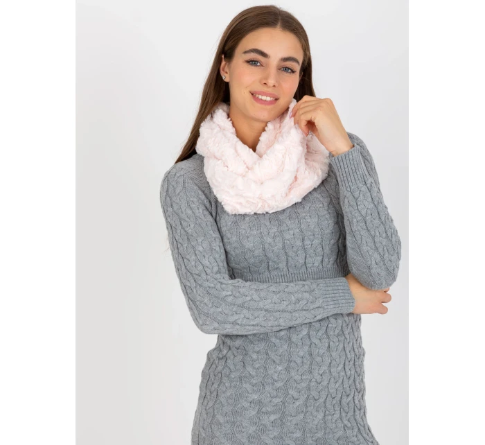 Tunelová šála AT KM S 8253.18 světle růžová