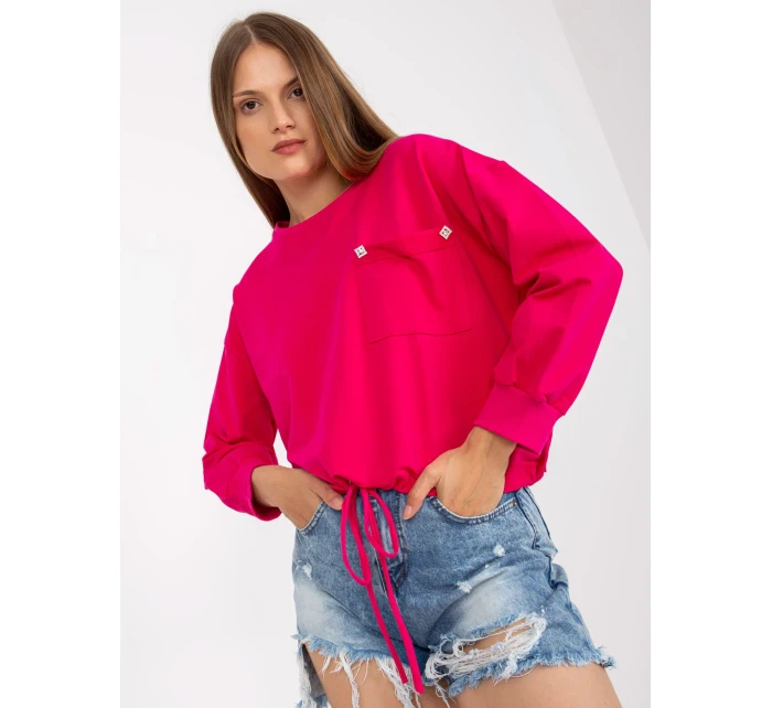 Mikina RV BL 8066.32P fuchsiová