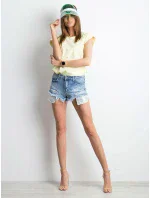 Tričko RV TS 4833.24P jasně žlutá