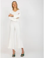 Kalhoty VI SP 20261.32X ecru Kalhoty VI SP 20261.32X ecru