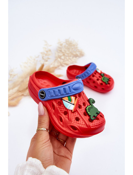 Dětské pěnové lehké sandály Crocs Červené Sweets