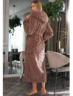 Dámský župan 2402 hnědý - L&L