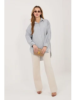 Košile s dlouhým rukávem model 231522 Italy Moda