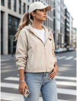 Dámská oversize bunda CATRAL light beige FashionStreet TY4191 Dámská oversize bunda CATRAL light beige FashionStreet TY4191