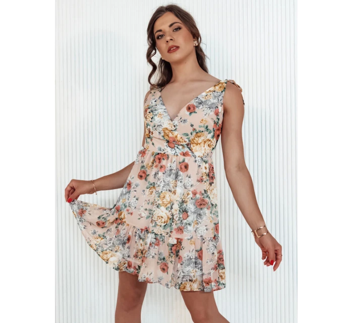 Růžové šaty LAVENDEL FashionStreet EY2504 Růžové šaty LAVENDEL FashionStreet EY2504