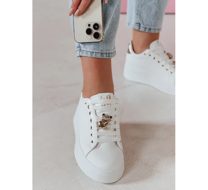 Dámské tenisky na platformě SOLICIA gold FashionStreet ZY0872