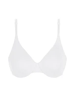 Dámská podprsenka s kosticí DIM INVISIBLE UNDERWIRE FULL CUP BRA - DIM - bílá