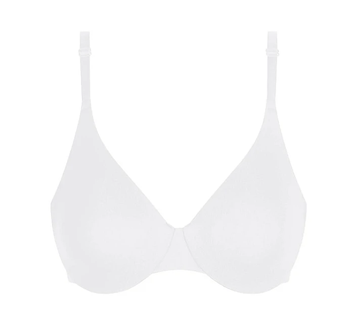 Dámská podprsenka s kosticí DIM INVISIBLE UNDERWIRE FULL CUP BRA - DIM - bílá