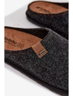 Pánské domácí pantofle  tmavě šedé model 21725206 - Inblu