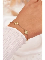 Náramek ze nerezové oceli s květinami ze model 21776861 - Boto Náramek ze nerezové oceli s květinami ze model 21776861 - Boto