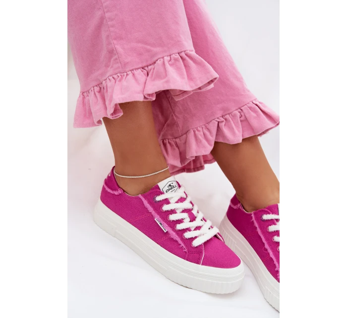 Dámské tenisky na platformě O`NEILL SPINNA C WOMEN LOW 90261009.06R Fuchsiová