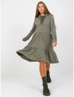 Šaty D10027C30287A3 khaki