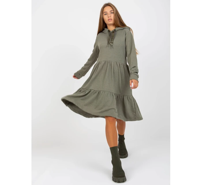 Šaty D10027C30287A3 khaki