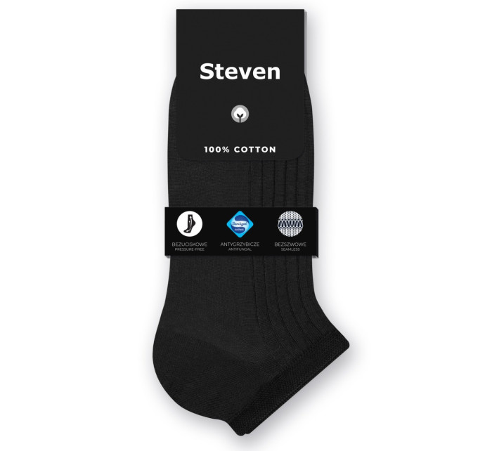 Pánské ponožky 042 černá - Steven