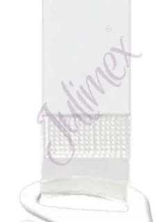 Silikonová ramínka, kov, 16 mm