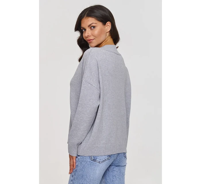 Svetr model 209725 Makadamia Svetr model 209725 Makadamia