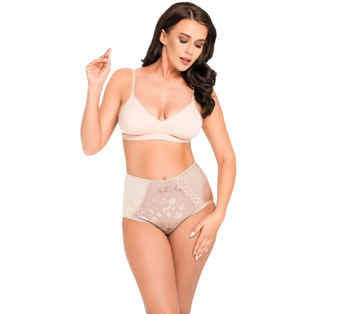 Dámské stahovací kalhotky model 19651598 beige - Babell Dámské stahovací kalhotky model 19651598 beige - Babell