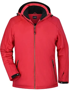 JN Dámská 3vrstvá zimní softshellová bunda 02. red model 22495045 - Daiber