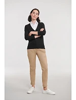 Russell Athletic 715F Dámský pletený cardigan s výstřihem do V 11.715F black Russell Athletic 715F Dámský pletený cardigan s výstřihem do V 11.715F black