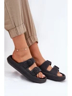 Dámské Sandały Na Platformě S Přezkami Černé Nitiana Dámské Sandały Na Platformě S Přezkami Černé Nitiana