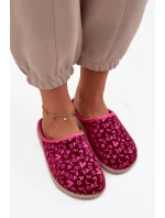 Dámské pantofle Love model 21714577 Růžové - Inblu