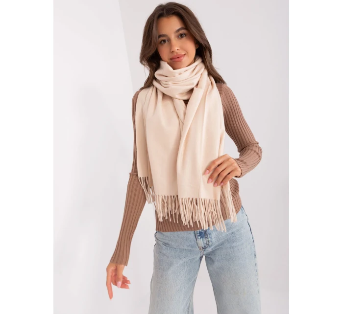 Šátek AT SZ 23185.62P světle béžová