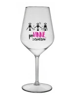POVINNÉ CVIČENÍ - čirá nerozbitná sklenice na víno 470 ml