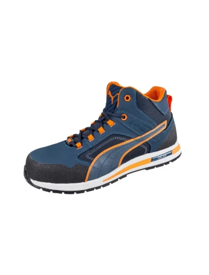 CROSSTWIST MID kotníkové pánská modrá