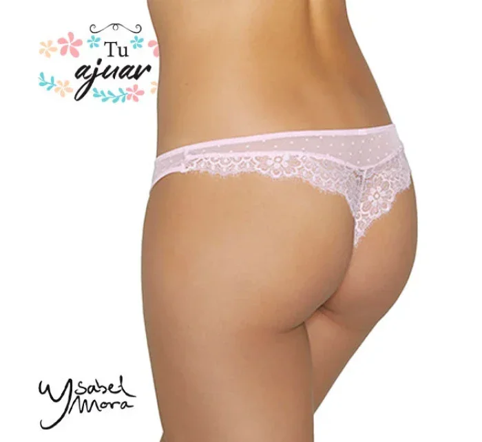 Tanga 19220 pastelově růžová - Ysabel Mora Tanga 19220 pastelově růžová - Ysabel Mora