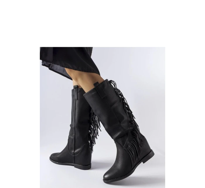 Kozačky na klínech model 204769 Solea Kozačky na klínech model 204769 Solea