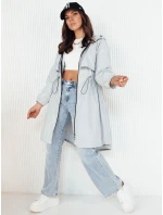Dámská bunda parka šedá Dstreet model 21972983 - FashionStreet Dámská bunda parka šedá Dstreet model 21972983 - FashionStreet