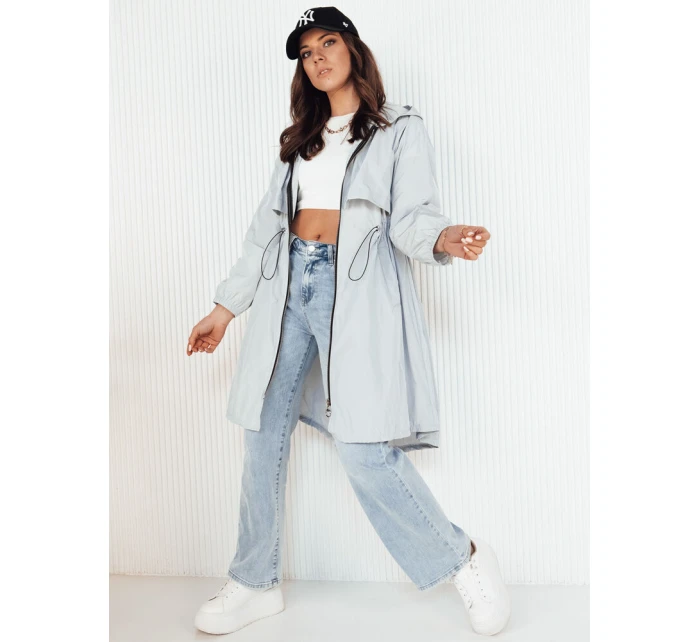 Dámská bunda parka šedá Dstreet model 21972983 - FashionStreet Dámská bunda parka šedá Dstreet model 21972983 - FashionStreet