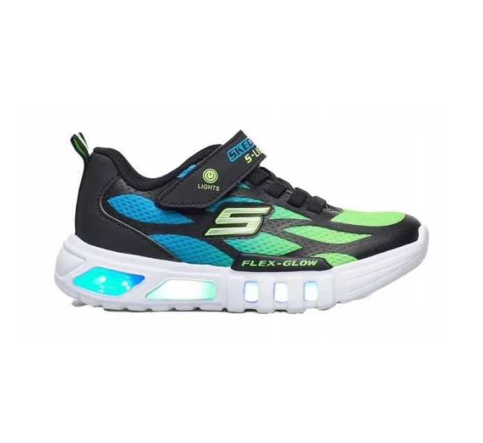 Boty Skechers S Lights: Flex-Glow-Dezlo JR 400016L-BBLM Boty Skechers S Lights: Flex-Glow-Dezlo JR 400016L-BBLM