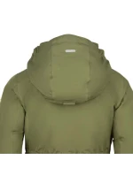 Dětská zimní bunda s kapucí Trollkids Dívčí nepromokavý kabát Alesund zelená (301-323)