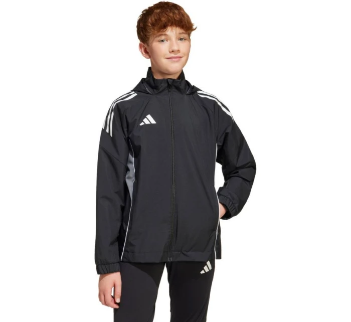 Dětská bunda Tiro 25 Competition All Weather černá model 21897321 - ADIDAS