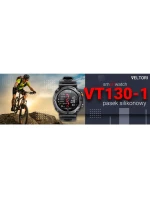 VELTORI VT130-1 Smartwatch Černý silikonový řemínek