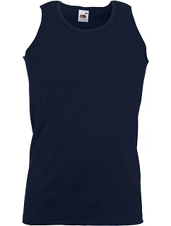 Fruit of the Loom Athletic Vest Pánské tílko 16.1098 deep navy