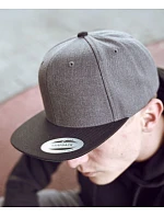 Flexfit 6089M 6 panelová Snapback kšiltovka 55.6089 black/neon orange