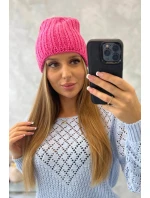 Dámská čepice Rebeka K345 pink neon Dámská čepice Rebeka K345 pink neon