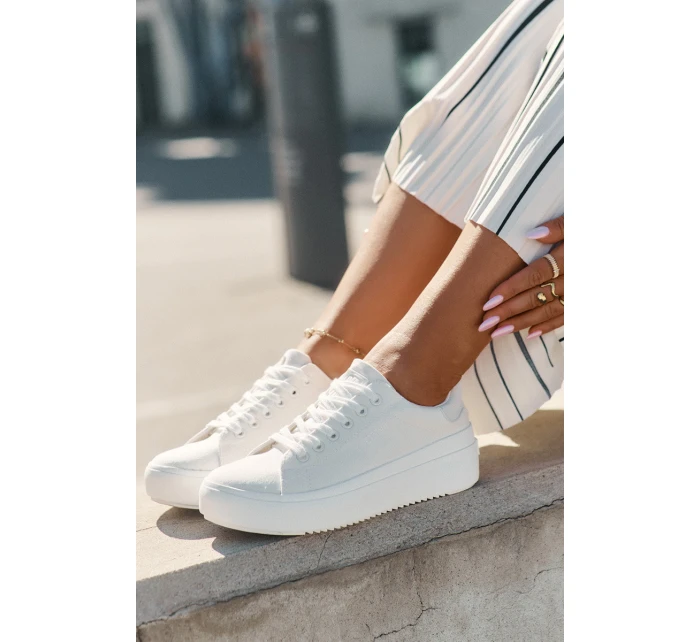 Dámské Tenisky Na Platformě Big Star Bílé model 21692966 - Big Star Shoes Dámské Tenisky Na Platformě Big Star Bílé model 21692966 - Big Star Shoes