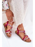 Dámské Plážové Sandály S Pásky A Přezkami Fuchsie model 21693400 - Artiker Dámské Plážové Sandály S Pásky A Přezkami Fuchsie model 21693400 - Artiker