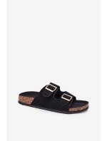 Dámské Pantofle Se Zlatými A Černé model 21703259 - Boto