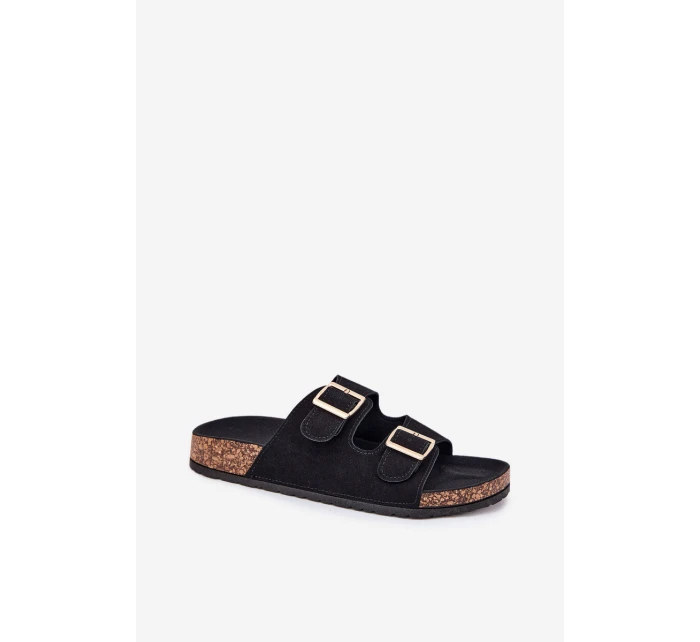 Dámské Pantofle Se Zlatými A Černé model 21703259 - Boto