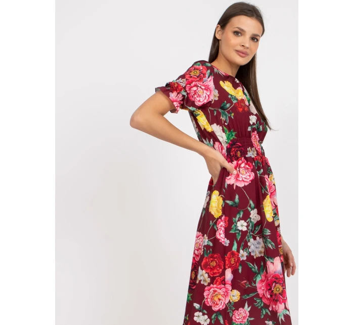 Šaty LK SK 507564.36P kaštanová