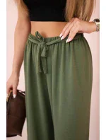 Dámské kalhoty model 21004324 khaki - Kesi