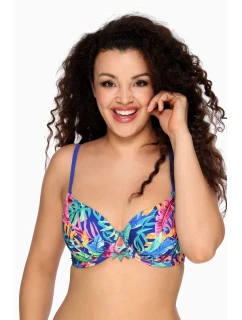 Dámská plavková podprsenka SK 144 model 21916345 BLUE MAXI - AVA SWIMWEAR