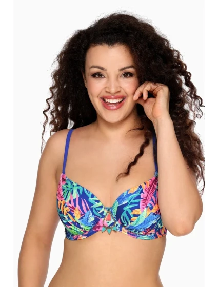 Dámská plavková podprsenka SK 144 model 21916345 BLUE MAXI - AVA SWIMWEAR Dámská plavková podprsenka SK 144 model 21916345 BLUE MAXI - AVA SWIMWEAR