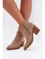 Boty na podpatku  model 224703 Step in style