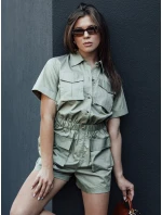 Khaki kombinéza BROST FashionStreet EY2537