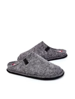 Klasické pánské pantofle Big Star KK176001 šedé Klasické pánské pantofle Big Star KK176001 šedé